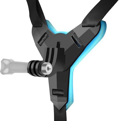 Axcess New Motorcycle Action Camera Helmet Strap Mount for GoPro Hero 10/9/8/7/6 Camera Strap