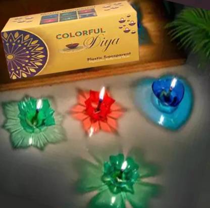 Kala Decorators Diya Artificial Diya Home Decoration Birthday Anniversary Festival Candle