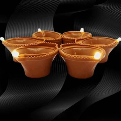 Detak GAUR BROTHER LED Diyas Candle Candle