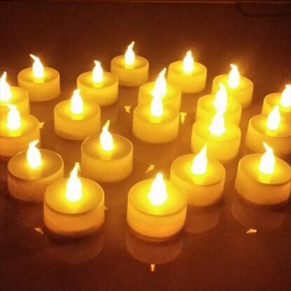 ESP LED Candles Artificial Tea Lights Home Decoration Birthday Anniversary Festival Candle