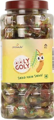 creando OOLY GOLY Imli Digestive Candy Jar Real Imli Laddo | Imli Candy | Imli Toffee Tamarind Toffee
