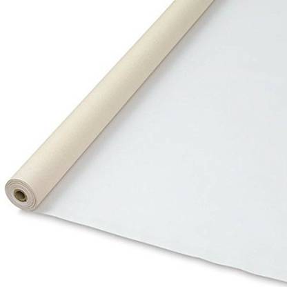 Artifact 16"x5 meter canvas roll (artist prime canvas) Cotton Fine Grain Canvas Roll (Set of 1)