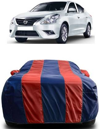 SUGASHRI Car Cover For Nissan Sunny XV D Premium Leather (With Mirror Pockets)