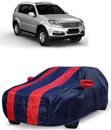 ANTOFY Car Cover For Mahindra SsangYong Rexton RX7 (With Mirror Pockets)