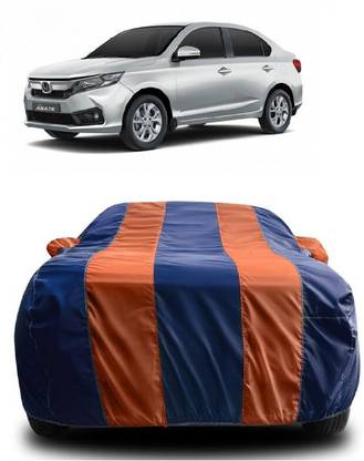 SUGASHRI Car Cover For Honda Amaze S CVT Petrol (With Mirror Pockets)