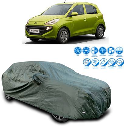 PAGORA Car Cover For Hyundai Santro (With Mirror Pockets)
