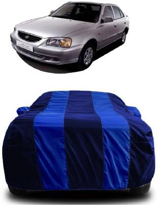 SUGASHRI Car Cover For Hyundai Accent GLX (With Mirror Pockets)