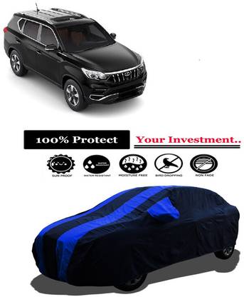Amexride Car Cover For Mahindra Alturas 2WD AT (With Mirror Pockets)