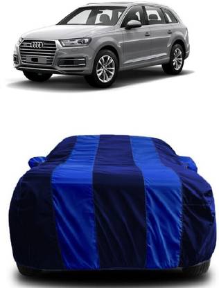 SUGASHRI Car Cover For Audi Q7 45 TDI Quattro Premium Plus (With Mirror Pockets)