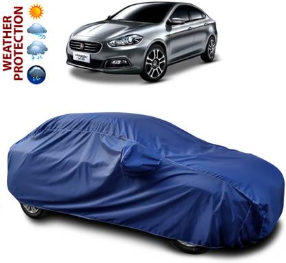 CODOKI Car Cover For Fiat Viaggio (With Mirror Pockets)