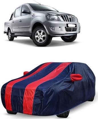 ANTOFY Car Cover For Mahindra Genio 2 DR 5 SP 4WD 2.2 DT (With Mirror Pockets)