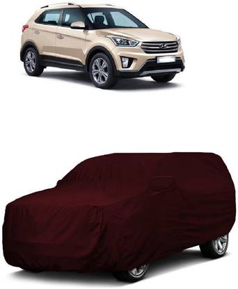 ANTOFY Car Cover For Hyundai Creta 1.6 VTVT S (With Mirror Pockets)