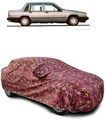 SUGASHRI Car Cover For Volvo 740 2.3 GLE (With Mirror Pockets)