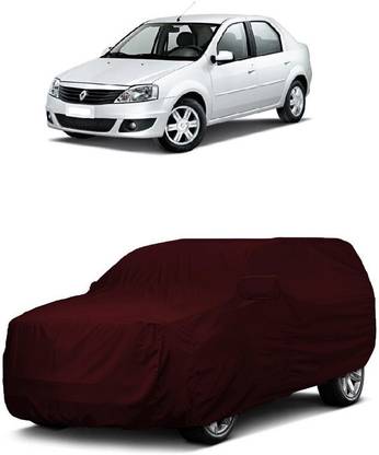 ANTOFY Car Cover For Mahindra Renault Logan (With Mirror Pockets)
