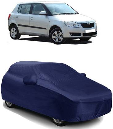 SUGASHRI Car Cover For Skoda Fabia 1.4 TDI (With Mirror Pockets)