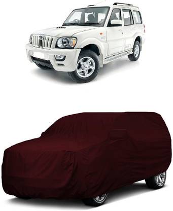 ANTOFY Car Cover For Mahindra Scorpio MDI (With Mirror Pockets)