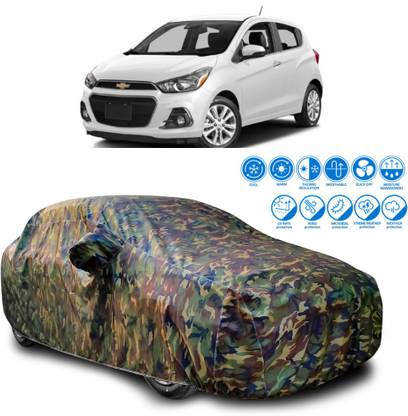 PAGORA Car Cover For Chevrolet Spark (With Mirror Pockets)