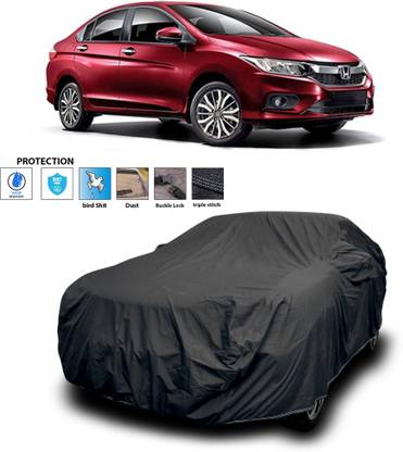 GOSHIV-car and bike accessories Car Cover For Honda City (With Mirror Pockets)