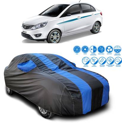 PAGORA Car Cover For Tata Zest (With Mirror Pockets)