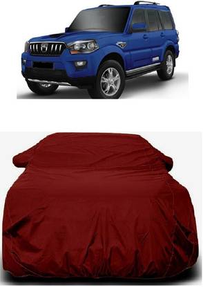 Autoprime Car Cover For Mahindra Scorpio S4 9 Seater (With Mirror Pockets)