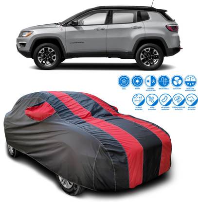 PAGORA Car Cover For Jeep Compass (With Mirror Pockets)