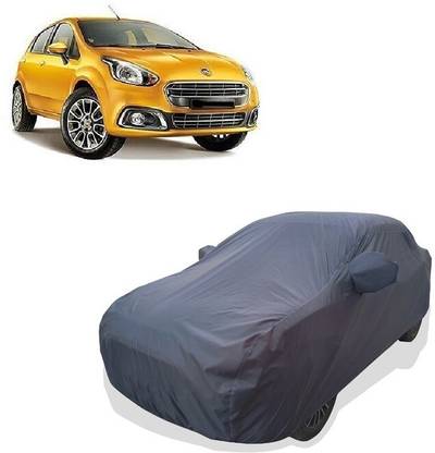Tricway Car Cover For Fiat Abarth Punto EVO Pure 1.2 FIRE (With Mirror Pockets)