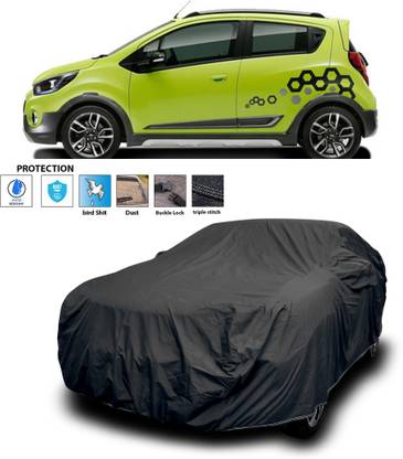 PAGORA Car Cover For Chevrolet Beat (With Mirror Pockets)