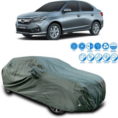PAGORA Car Cover For Honda Amaze (With Mirror Pockets)