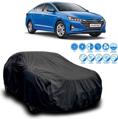 GOSHIV-car and bike accessories Car Cover For Hyundai Elantra (With Mirror Pockets)