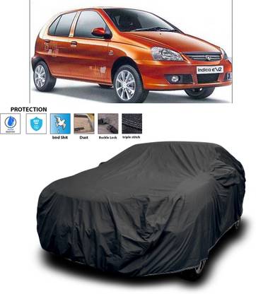 PAGORA Car Cover For Tata Indica eV2 (With Mirror Pockets)
