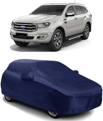 SUGASHRI Car Cover For Ford Endeavour 3.2 Titanium AT 4X4 (With Mirror Pockets)