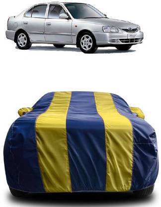 SUGASHRI Car Cover For Hyundai Accent 1.5i (With Mirror Pockets)