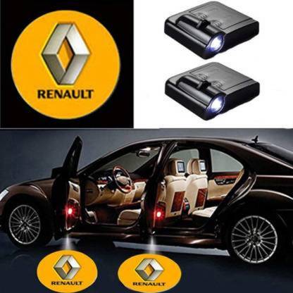 goshop 2pcs Door Light for Renault Logo Projector Lights LED Laser Ghost Shadow Light Welcome Courtesy Light Projector for Renault Logo Puddle Light Lamp Car Fancy Lights