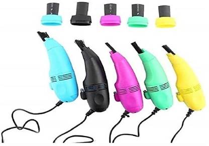 proclues mall Vacuum Cleaner for Laptop Computer Keyboard Mini Electronic Part (Multicolor) Vacuum Cleaner for Laptop Computer Keyboard Mini Electronic Part (Multicolor) Vehicle Interior Cleaner