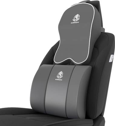 MRRON Black Memory Foam Car Pillow Cushion for Universal For Car
