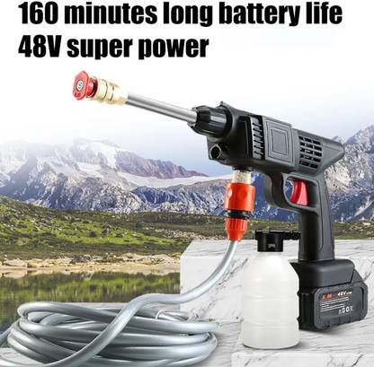 4uonly Wireless High Pressure Washer Water Spray Gun for Car Wash cxf13 Spray Gun