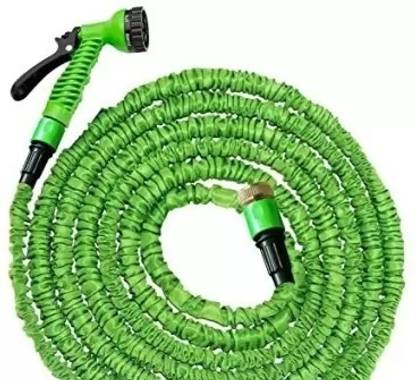 होइगेडजेट्स (Pipe) Expanding Garden Water Hosepipe With 8 Function Spray Nozzle Pressure