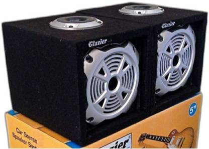 Glazier Car Speaker Box For Car, Auto, Taxi, Tractor Etc 5 Inch Speakers Coaxial Car Speaker
