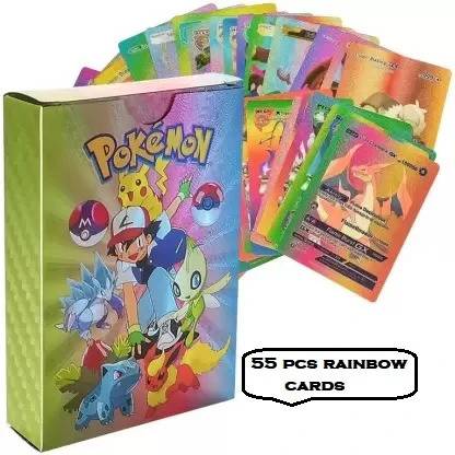CrazyBuy 55 Rainbow Cards Deck Box(V, GX, EX & Basic)