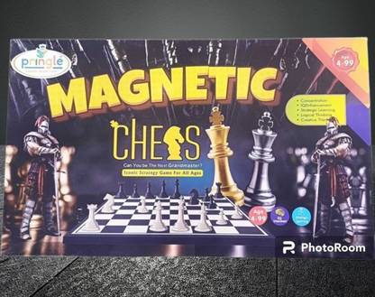 De Beste Premium Magnetic Chess Board 12.7 cm Chess Board