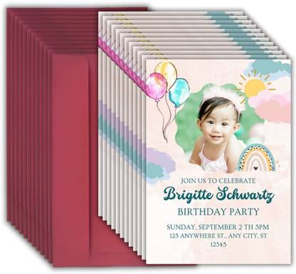 AanyaCentric Invitation Card