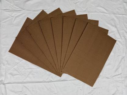 Shivarth Corrugated Paper Sheet Plain Cardboard Sheets Thick Flat Card Board, 290 GSM (15 x 12 Inch ) Packaging Box