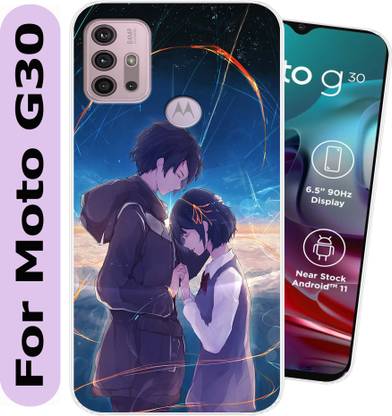 SmartGoldista Back Cover for Moto G30