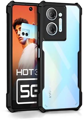 MobilesArmor Back Cover for Infinix Hot 30 5G|Transparent Back Bumper Cover|Non-Yellowing Anti-Scratch