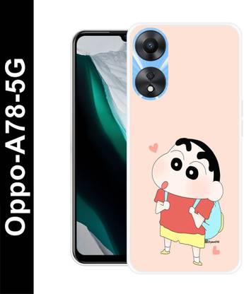 Bluvver Back Cover for Oppo A78 5G, CPH2567 Shin-chan back cover