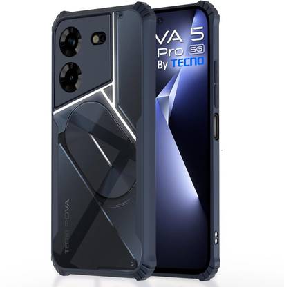 Foncase Back Cover for Tecno Pova 5 Pro 5G, Tecno Pova 5 Back Cover