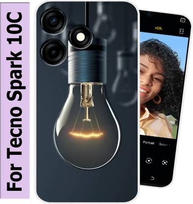 Coolcase Back Cover for Tecno Spark 10C