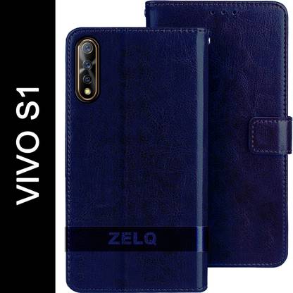 Zelq Flip Cover for Vivo S1