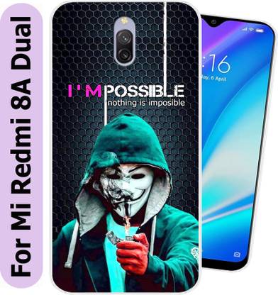 Unitrend Back Cover for Mi Redmi 8A Dual