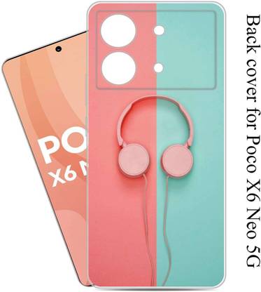 BestKaver Back Cover for Poco X6 Neo 5G Back Cover